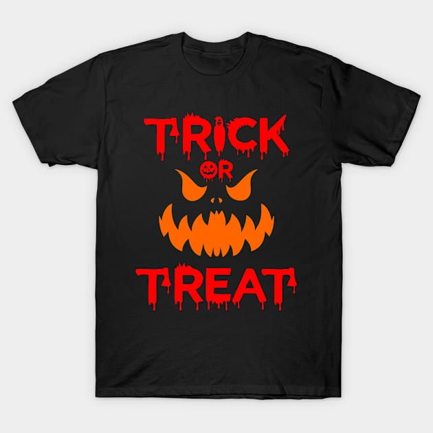 Trick or Treat T-Shirt by equiliser